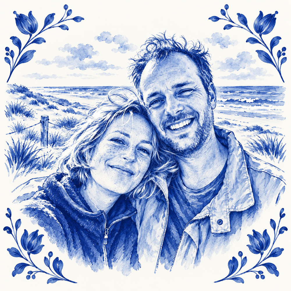 Your personal Delft tile